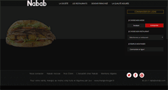 Desktop Screenshot of nababkebab.com